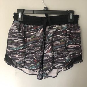 Limited Edition Mountain Lululemon Tracker Shorts